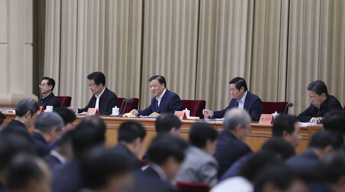 4月16日,推进“两学一做”学习教育常态化制度化工作座谈会在北京召开。中共中央政治局常委、中央书记处书记刘云山在座谈会上发表讲话。